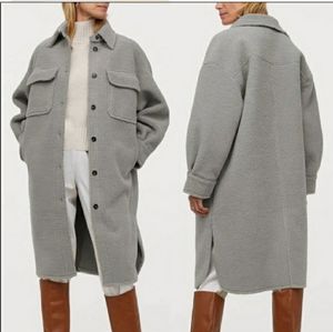 H&M Faux shearling shacket